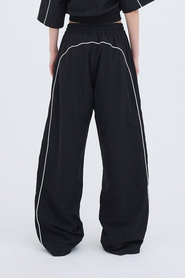 Contrast piping pants - ESIÓ official