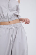 Contrast piping pants - ESIÓ official