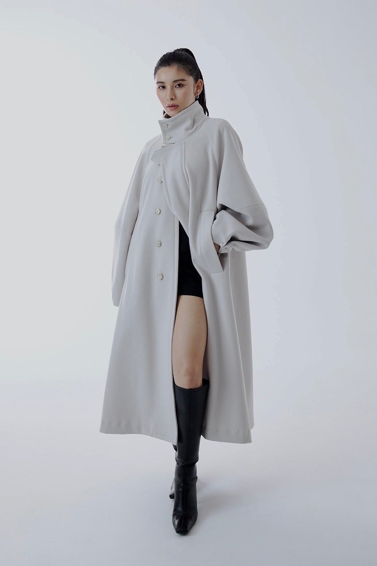 Cuff pierce coat - ESIÓ official