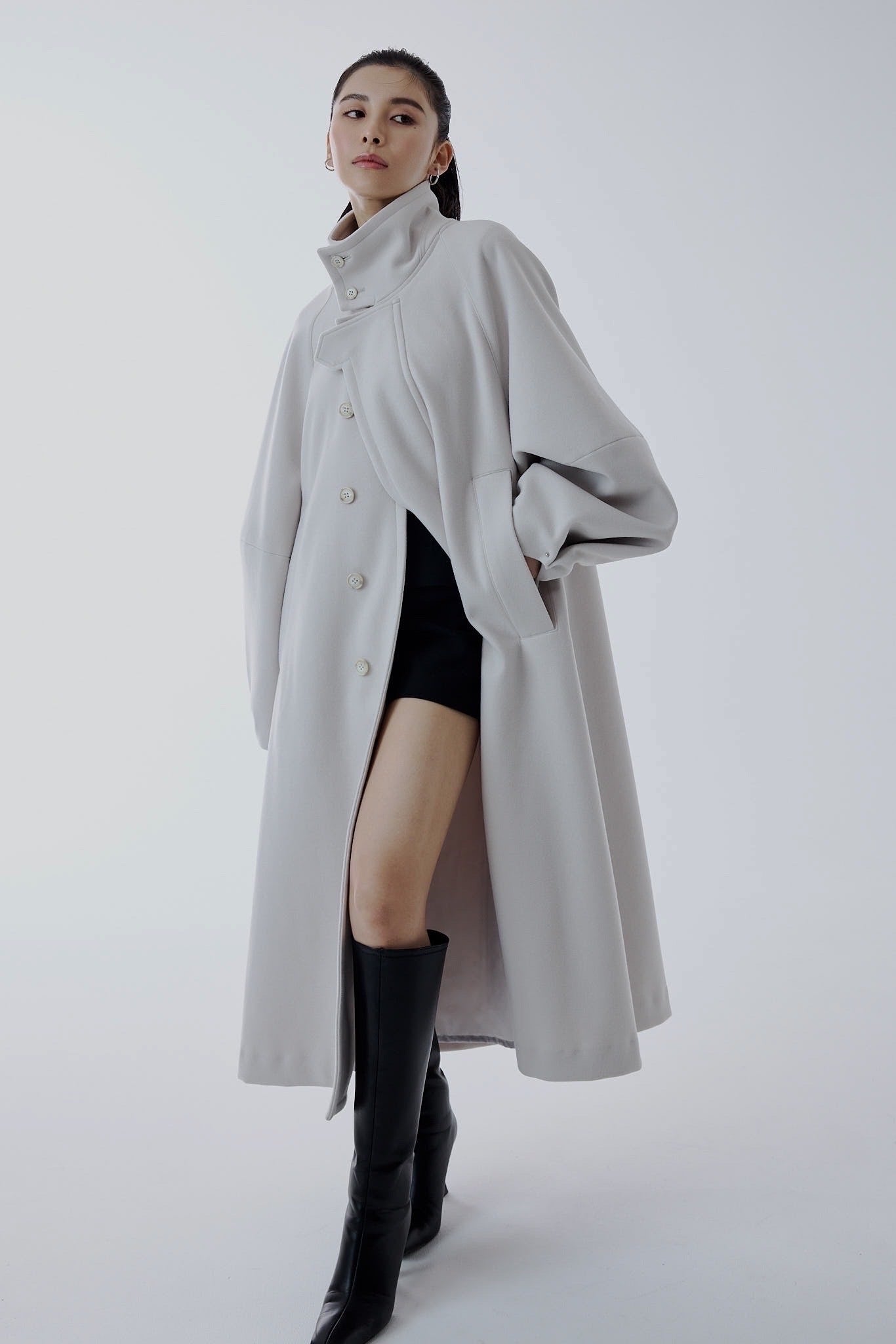 Cuff pierce coat - ESIÓ official