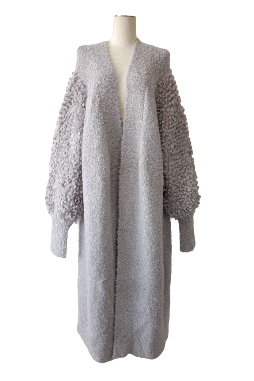 Curly knit loose cardigan - ESIÓ official