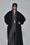 Curved Pin - tuck Coat - ESIÓ official