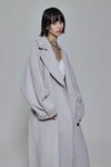 Curved Pin - tuck Coat - ESIÓ official