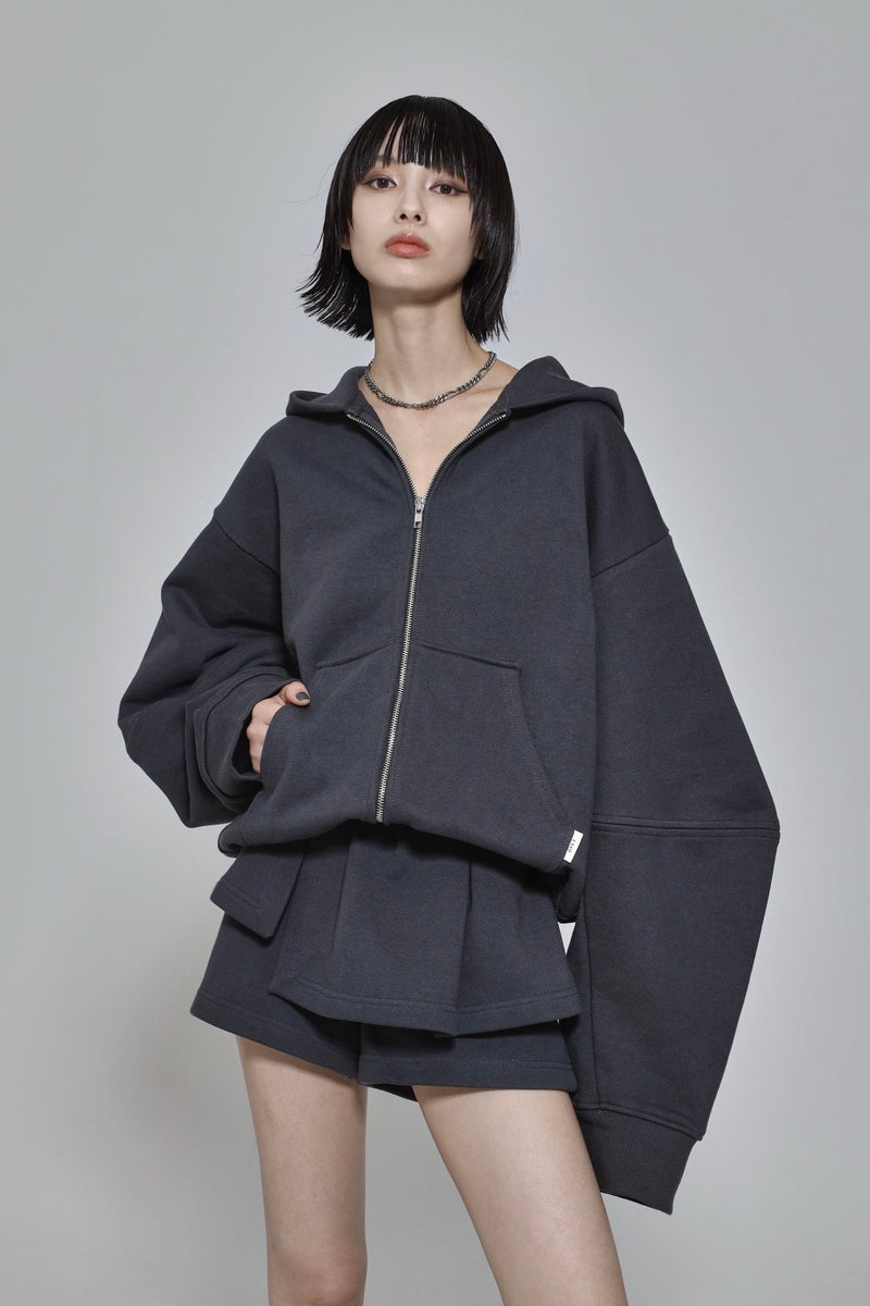 Stylish ESIO Clothing Edge Forme Zip Hoodie – ESIÓ official