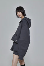 esio Edge forme ZIP hoodie チャコーラ Stylish ESIO Clothing Edge Forme Zip Hoodie – ESIÓ official