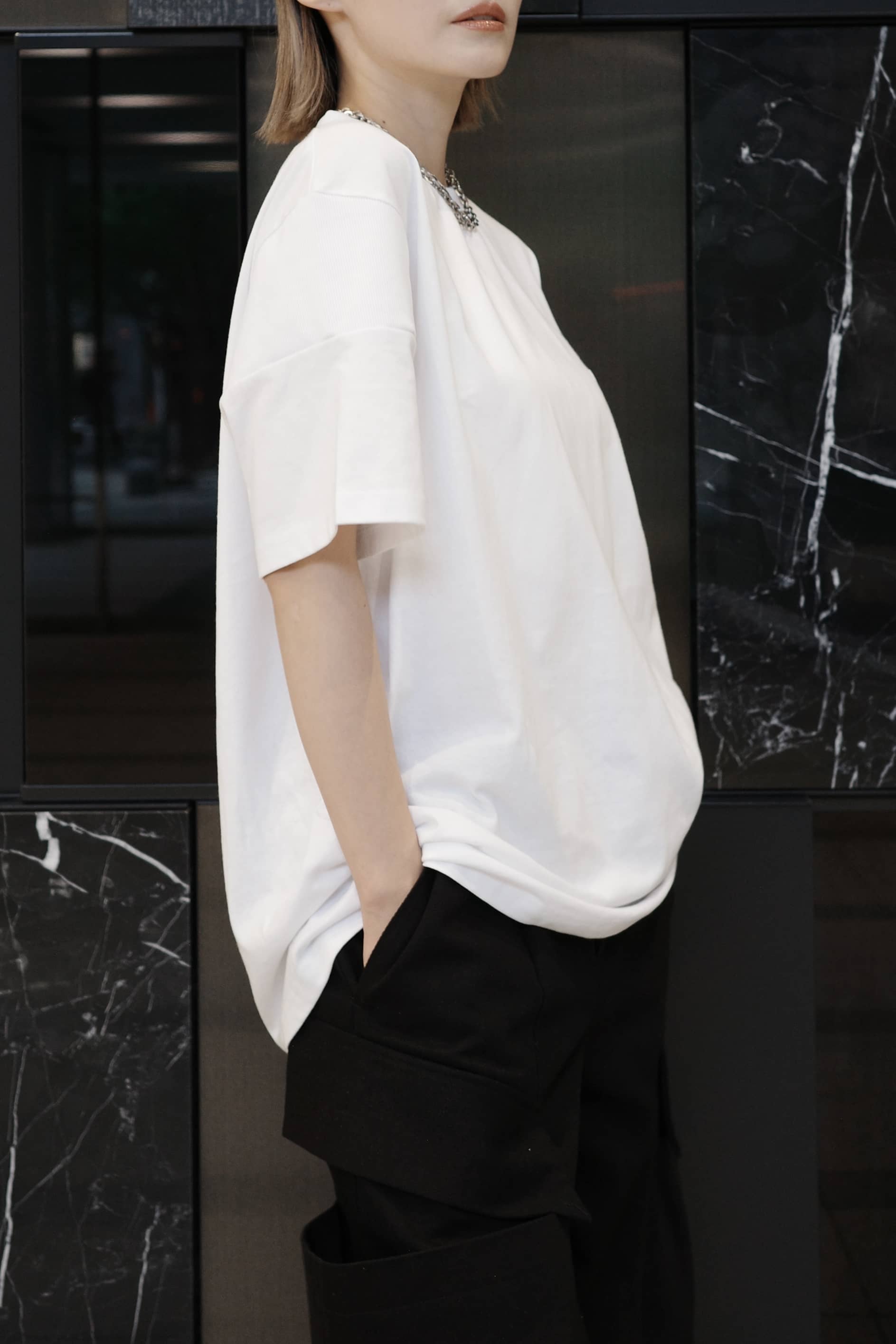 Emblem rib tee – ESIÓ official