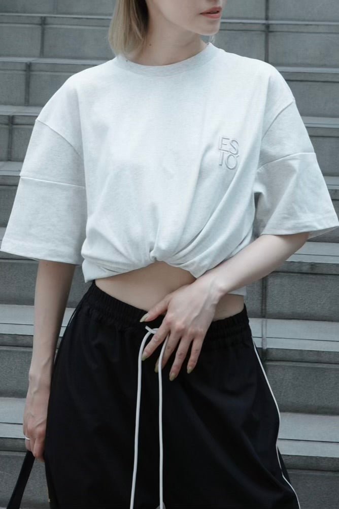 Emblem rib tee - ESIÓ official
