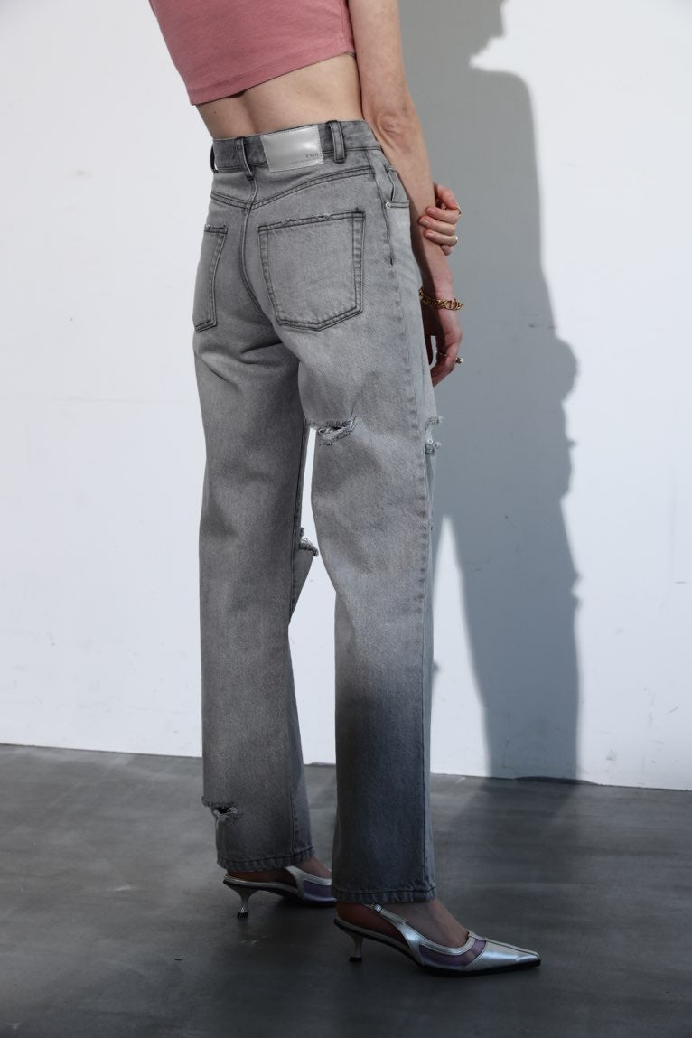 High bleach straight denim - ESIÓ official