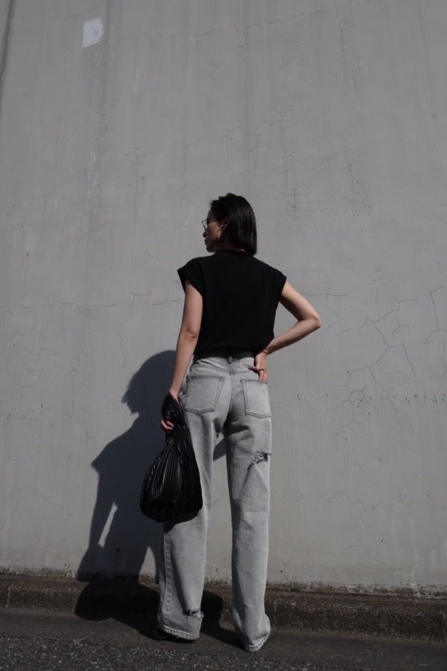 High bleach straight denim - ESIÓ official