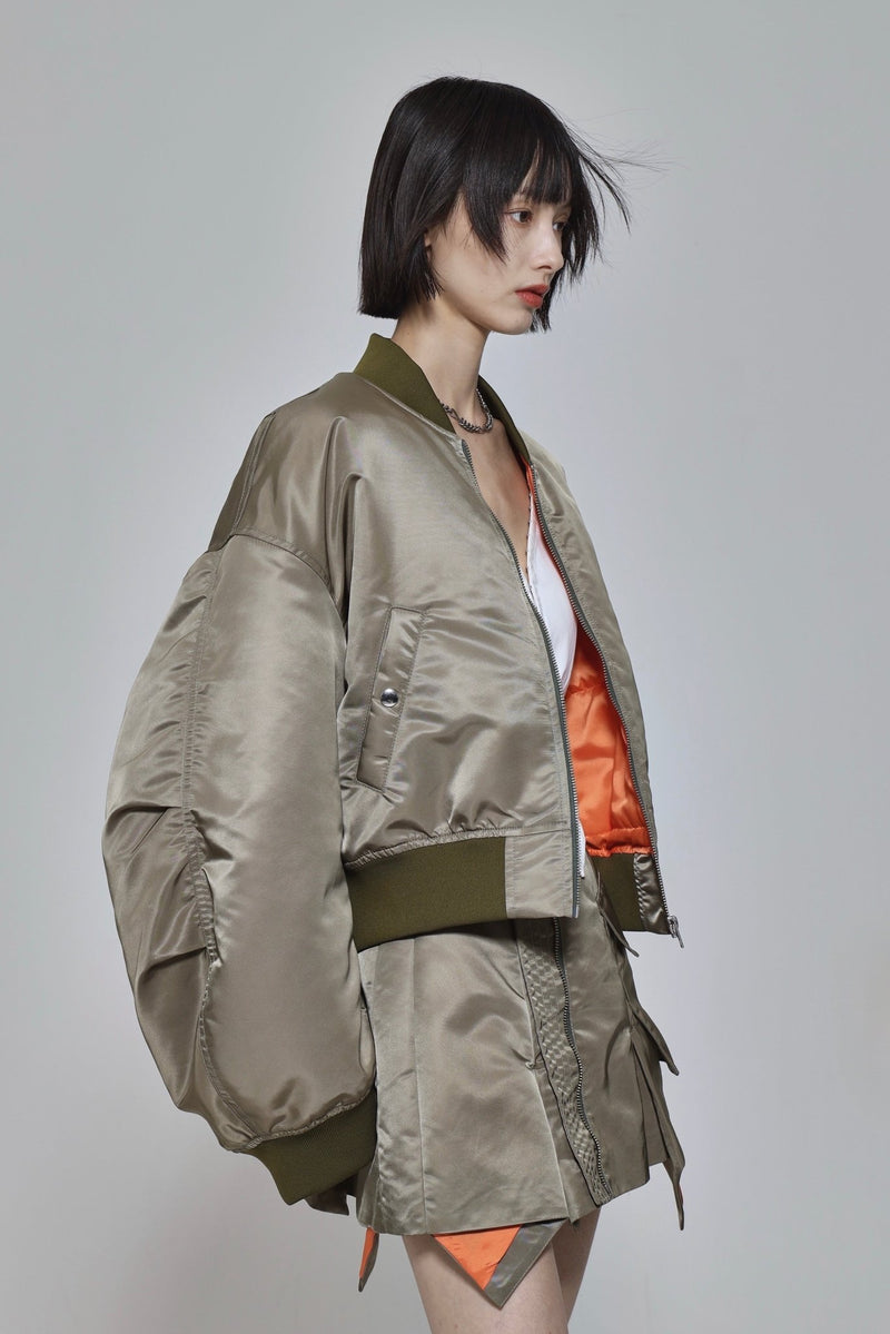 Fashionable Nylon MA-1 Jacket for Trendsetting Style – ESIÓ official