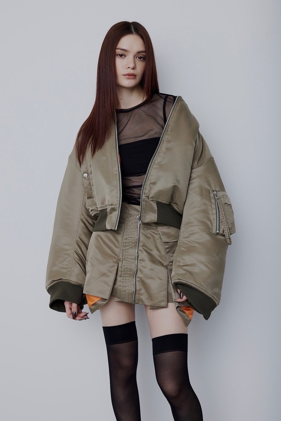 Nylon MA - 1 skirt - ESIÓ official