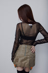 Nylon MA - 1 skirt - ESIÓ official