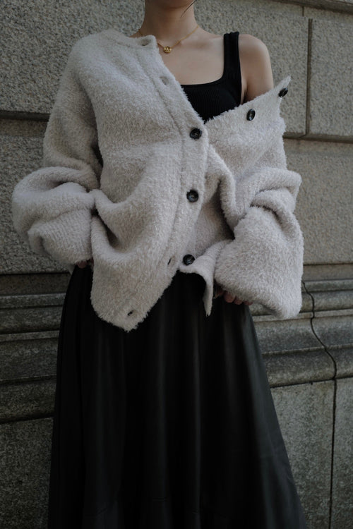 Poodle knit cardigan - ESIÓ official