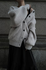 Poodle knit cardigan - ESIÓ official