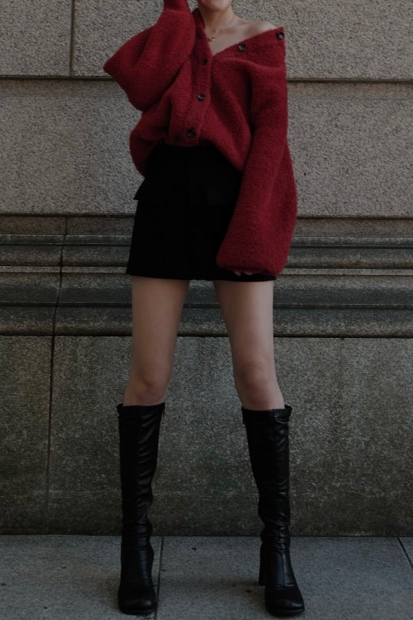 Poodle knit cardigan - ESIÓ official