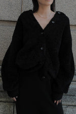 Poodle knit cardigan - ESIÓ official