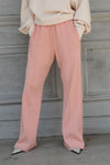Rib line knit pants - ESIÓ official