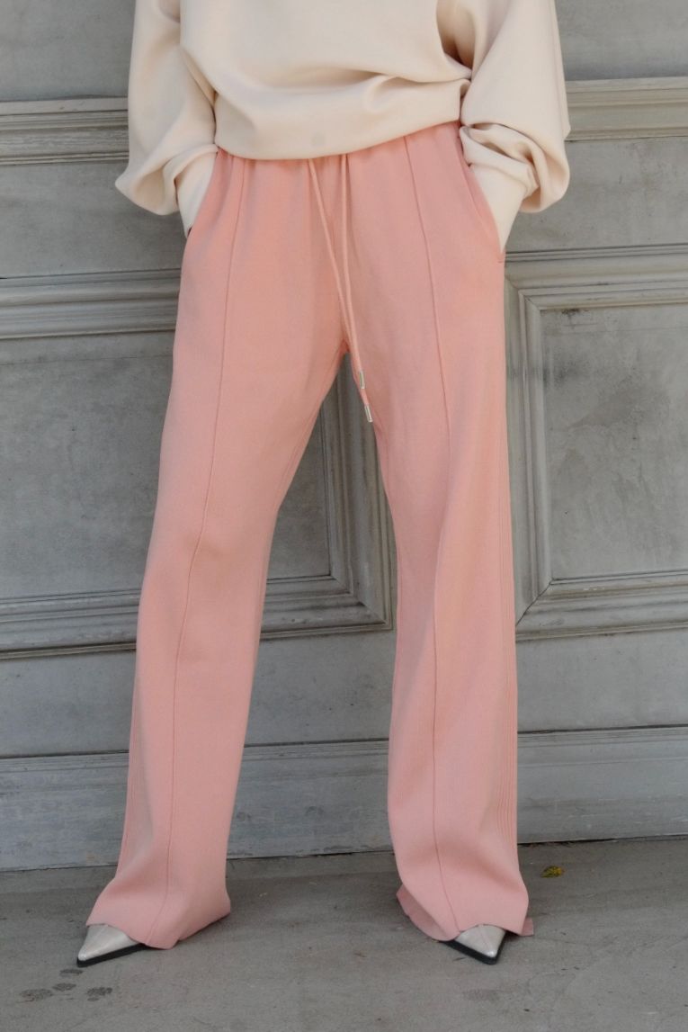 Rib line knit pants - ESIÓ official