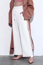 Rib line knit pants - ESIÓ official