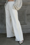 Rib line knit pants - ESIÓ official