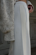 Rib line knit pants - ESIÓ official
