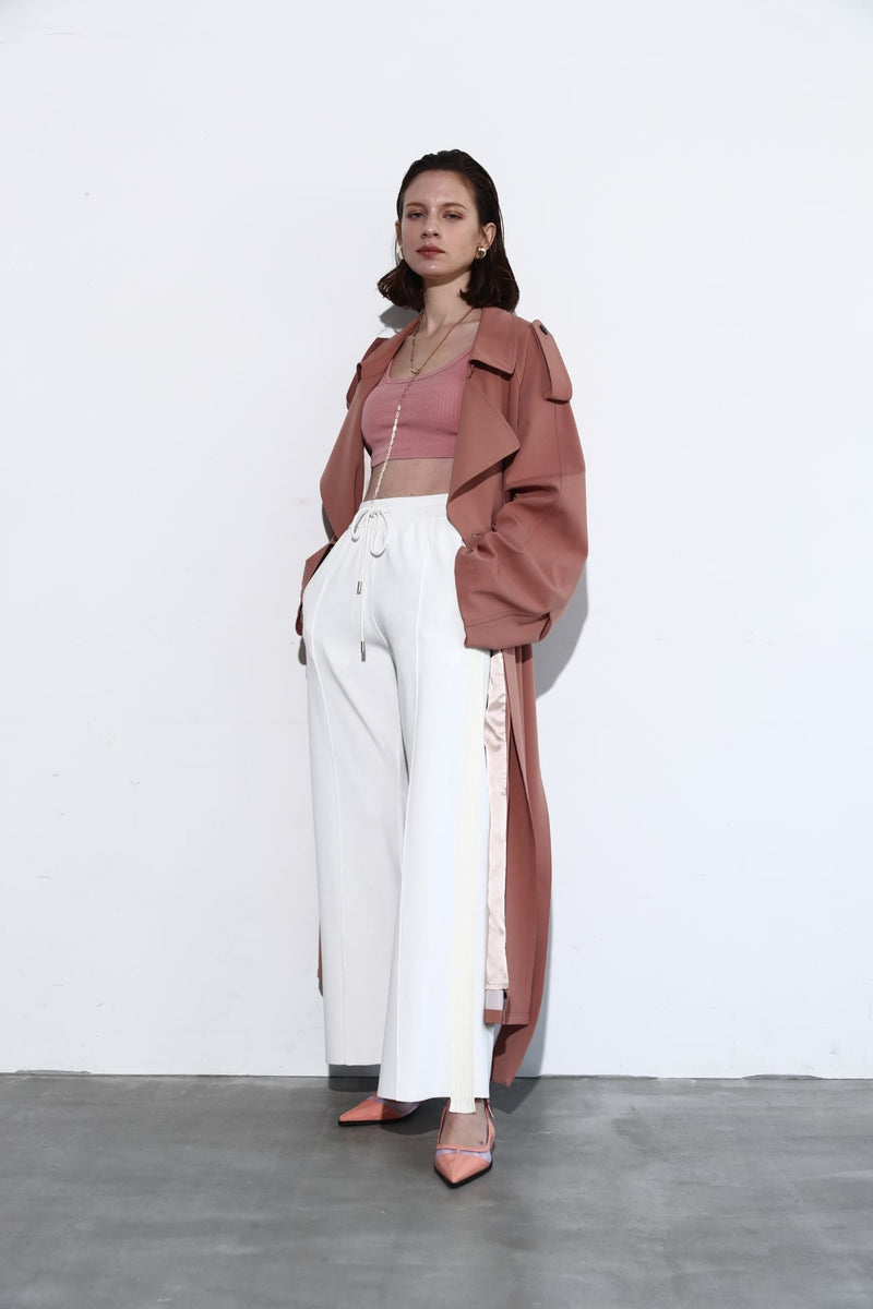 Rib line knit pants - ESIÓ official