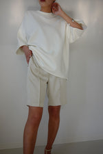 Slight luster harf pants - ESIÓ official