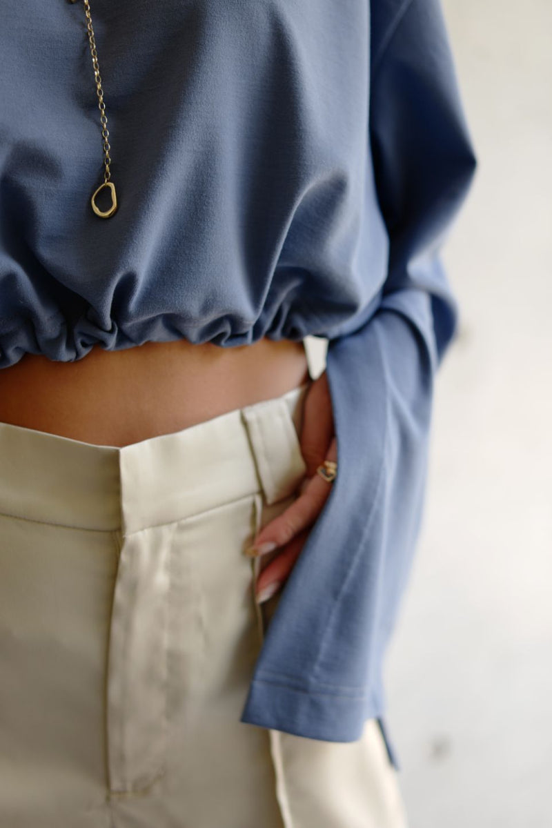 Slight luster harf pants - ESIÓ official