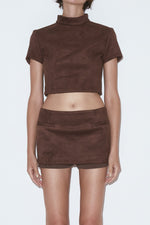 Suede form top - ESIÓ official