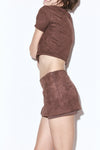 Suede form top - ESIÓ official