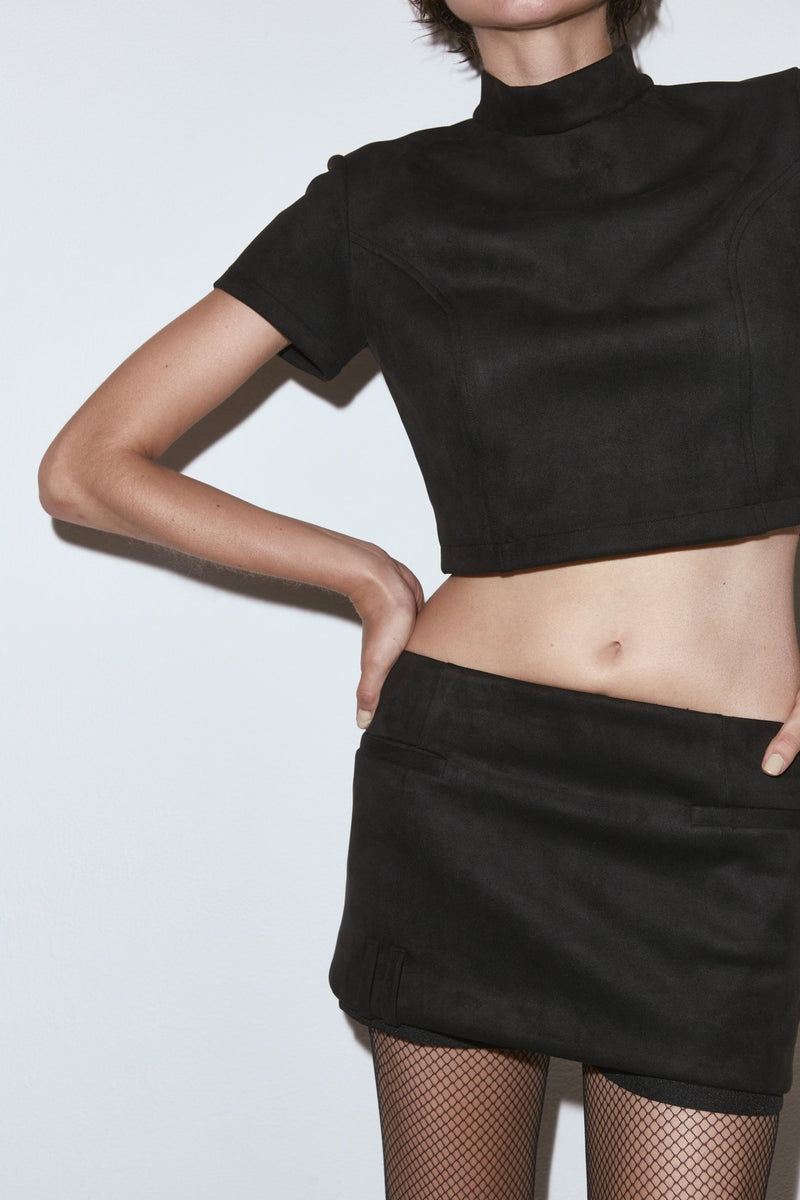 Suede form top - ESIÓ official