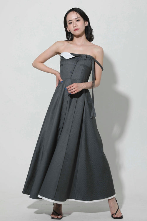 Suit fabric bare onepiece - ESIÓ official