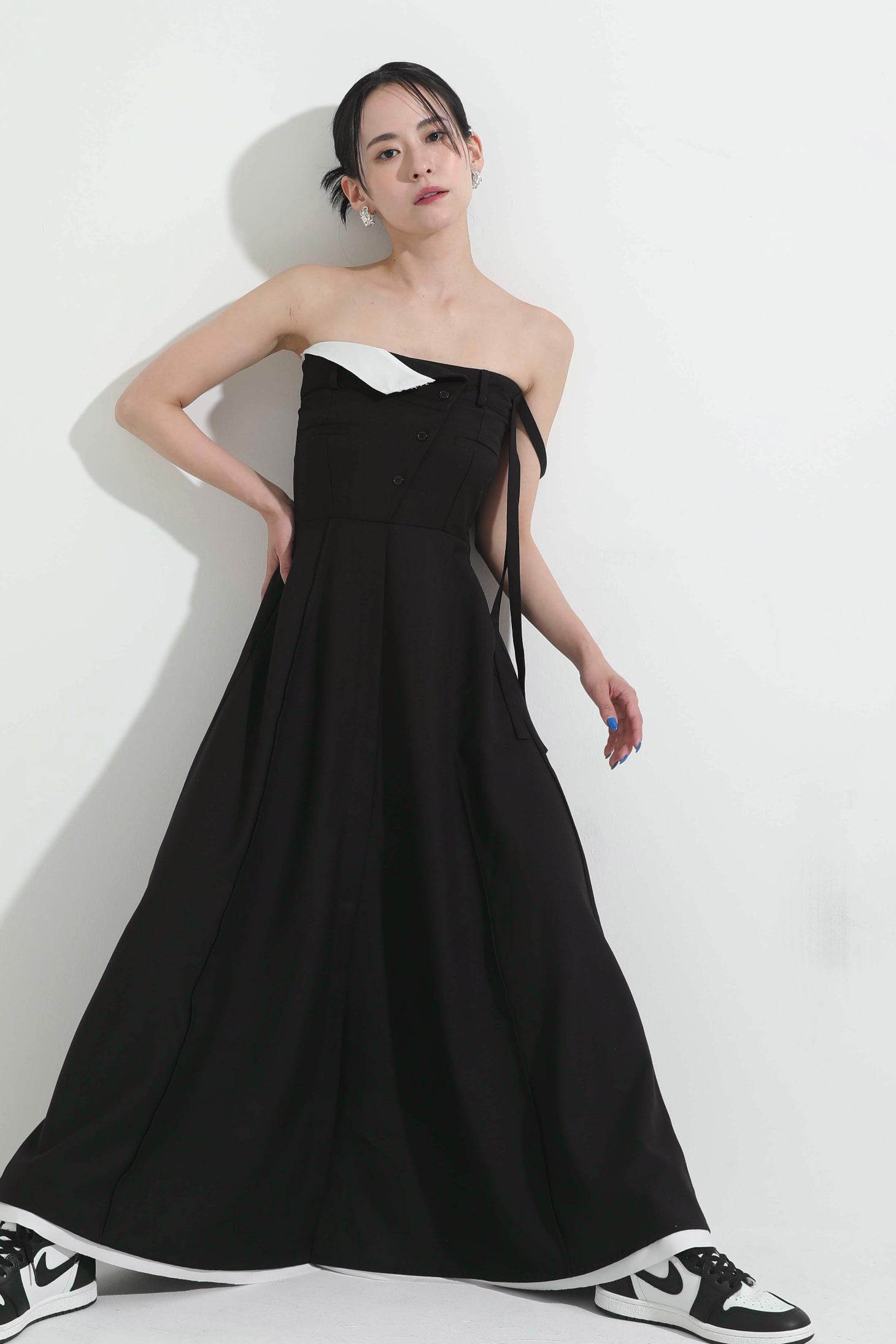 Suit fabric bare onepiece - ESIÓ official