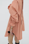 Plenty gather shirt tunic - pink