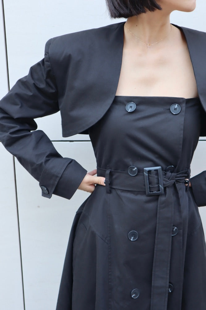 Bare maxi jacket dress - Black – ESIÓ official