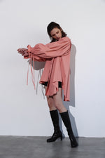 Plenty gather shirt tunic - pink