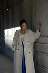 Moist over trench coat - ivory