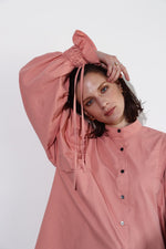 Plenty gather shirt tunic - pink