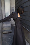 Bare maxi jacket dress - Black