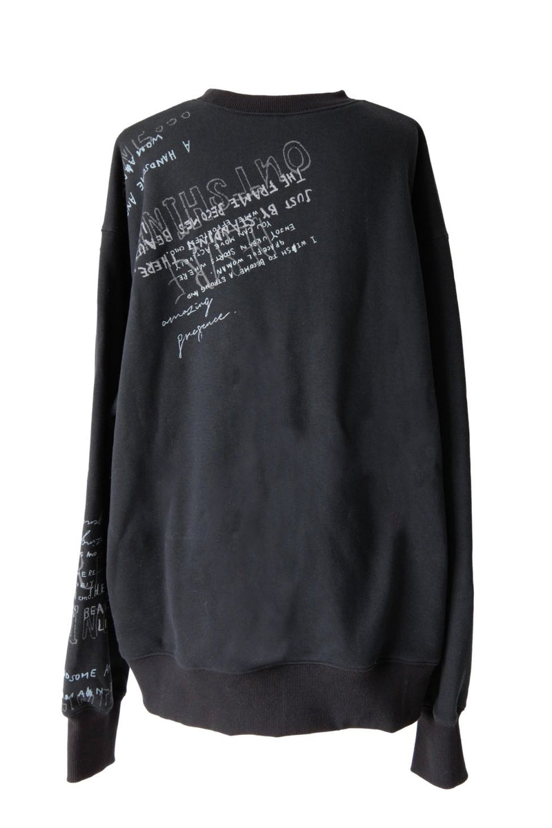 Nuance letter unisex PO - Black
