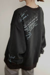 Nuance letter unisex PO - Black