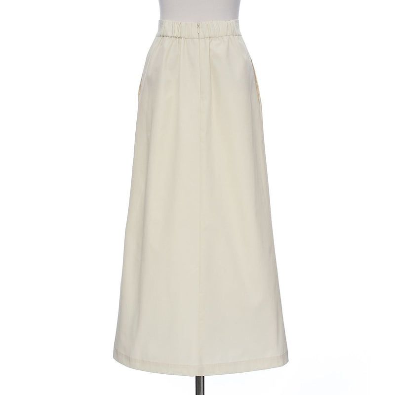 Hybrid Aline skirt - White
