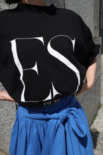ES T shirt - Black