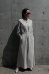 Sleeve sheer onepiece - grayge