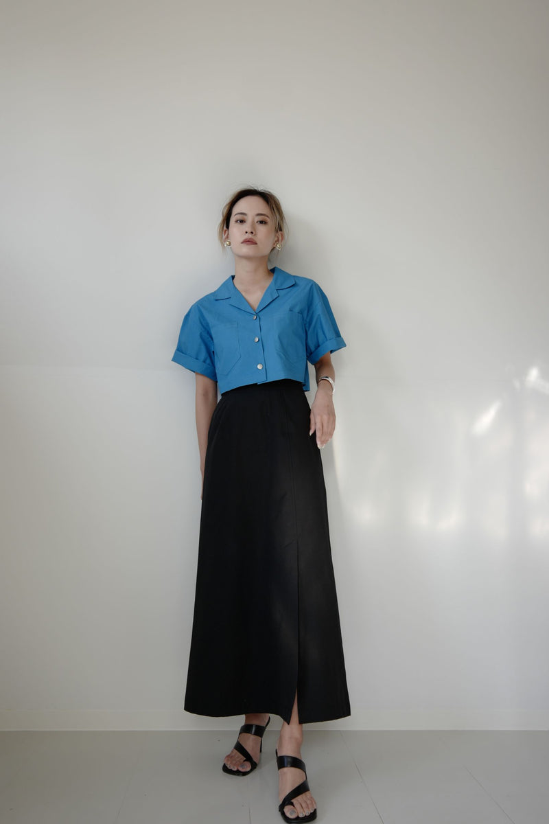 Hybrid Aline skirt - Black