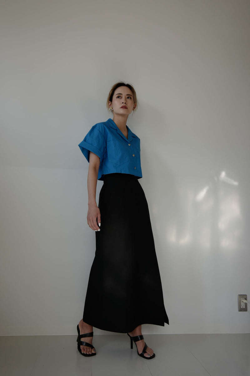 Hybrid Aline skirt - Black