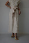 Jacquard pencil skirt - Ivory