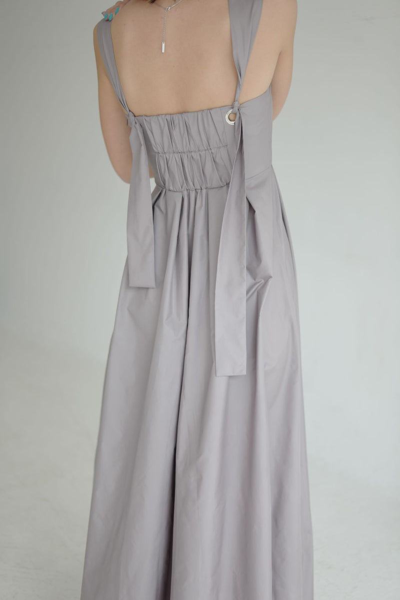 Nylon volume onepiece - Gray