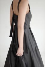 Nylon volume onepiece - Black