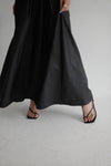 Nylon volume onepiece - Black